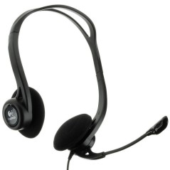 Logitech PC Headset 960 USB - Premium Sound & Comfort for Crystal Clear Communication